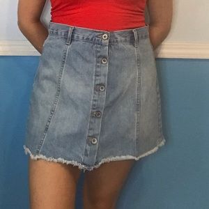 Forever 21 Jean Skirt